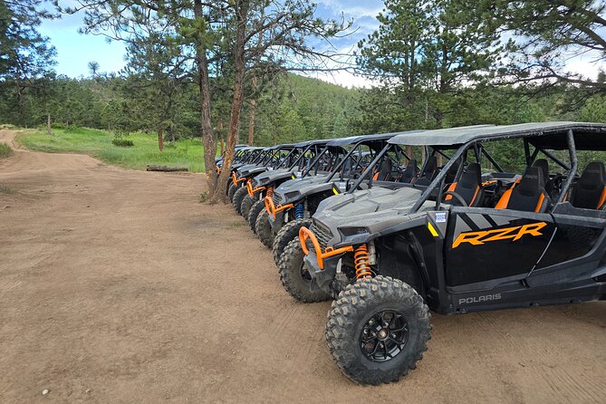 4 passenger UTV ride on mountain trail in Estes Park - A 4-Seat Polaris Razor Ride Out of Estes Park