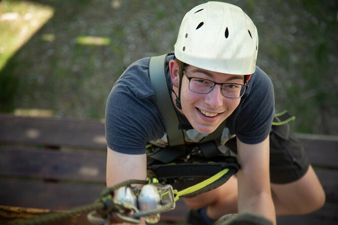 Activity to Open Air Adventure Park. - Who should book: families, adults, and team building in Estes Park