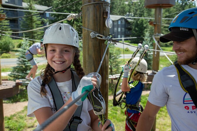 Activity to Open Air Adventure Park. - Weather reality: lightning shutdowns can shorten your run