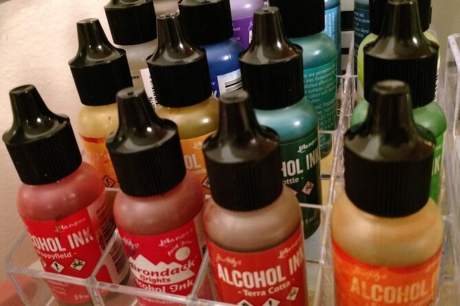 Alcohol Ink Light Boxes - Alcohol Ink Light Boxes in Estes Park: what you’re making