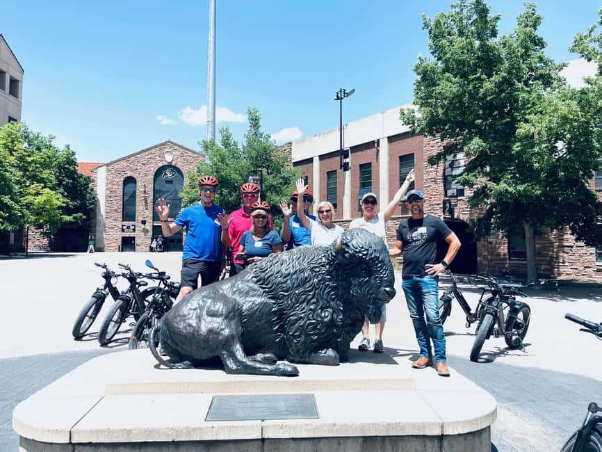Boulder: Best of Boulder eBike Tour – City to Foothills - Pearl Street and Hotel Boulderado: classic downtown, minus the hassle