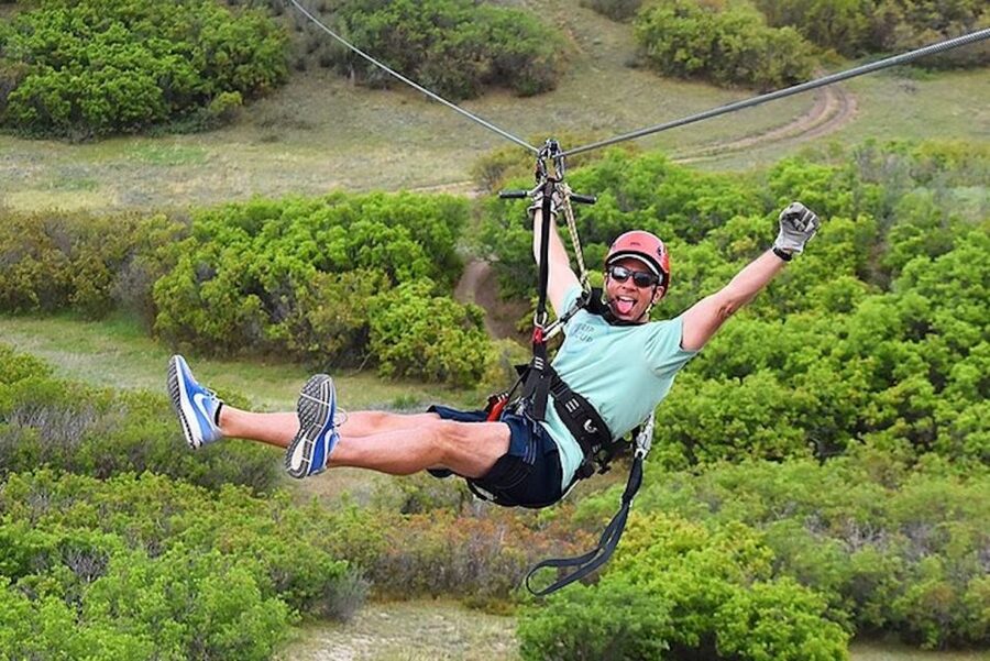 Castle Rock: The EDGE Zipline Tour - First time ziplining in Colorado: what the EDGE tour feels like