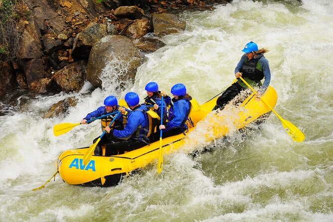 Clear Creek Gold Rush Whitewater Rafting from Idaho Springs - What’s included: wetsuit, splash jacket, helmet, and a real guide