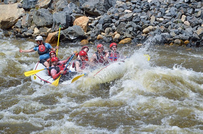Clear Creek Intermediate 2h 30m Rafting Trip - Idaho Springs, CO - Your Ride-Schedule Stops: Idaho Springs, Argo Mill, and the Bridal Veil Water Wheel