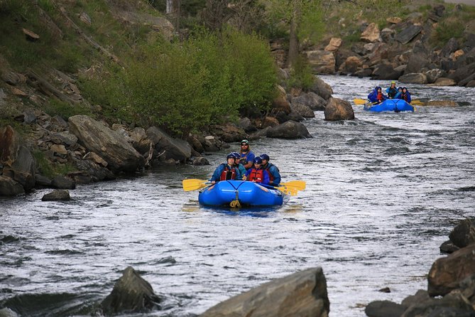 Clear Creek Intermediate Whitewater Rafting near Denver - Stop 1: Downstream Adventures Setup and First Big Rules of the River