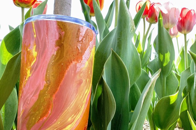 Create Your Own Hydro Dipped Tumbler, Mug or Flask in Estes Park - The Hydro Dip Process: Spray Paint Patterns Made by Water
