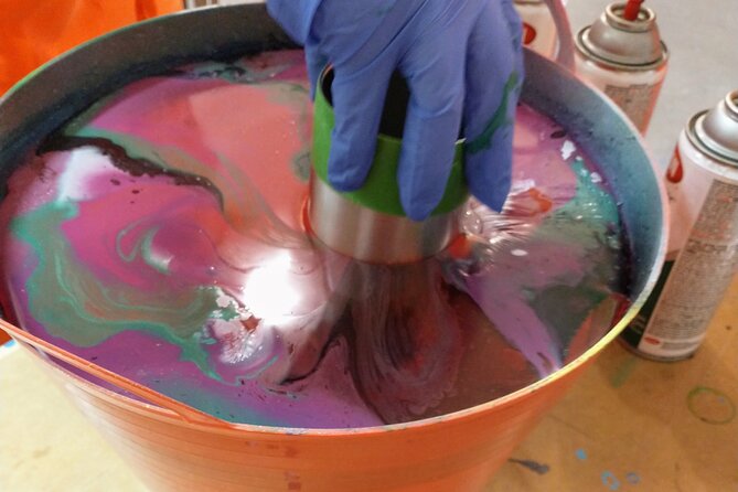 Create Your Own Hydro Dipped Tumbler, Mug or Flask in Estes Park - Timing, Drying, and Picking Up Your Finished Souvenir