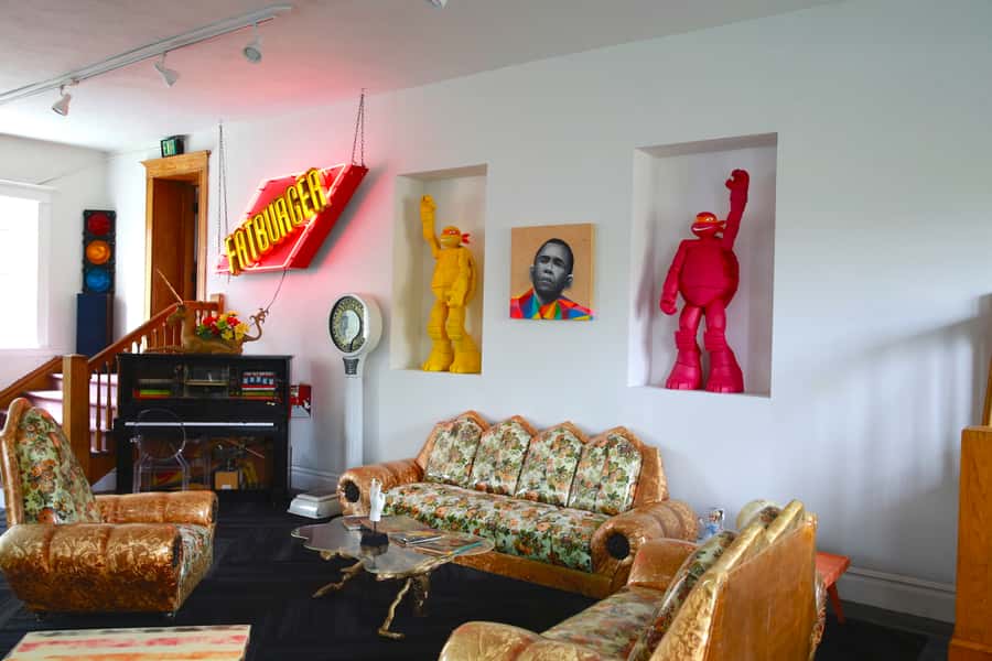 Denver: BEYOND Light Show and Meditation - What happens before the lights: lounge, arcade, and media/movie room