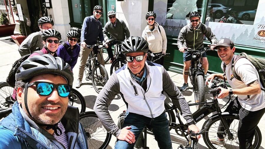 Denver: City Highlights Guided E-Bike Tour - Denver Art Museum details: modern architecture with context
