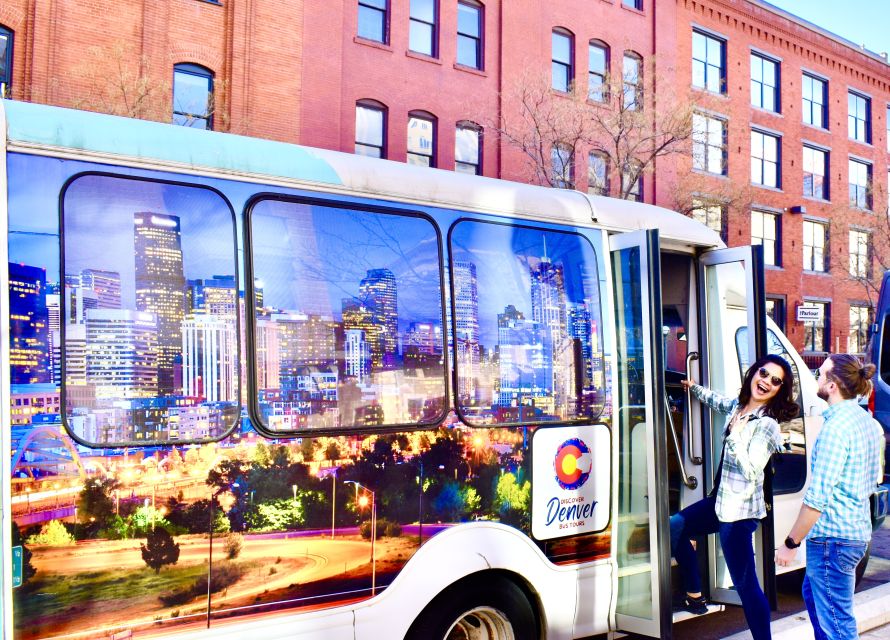 Denver: City Highlights, Views, and Secret Spots Bus Tour - Big Blue Bear, plus a real mountain-view pause