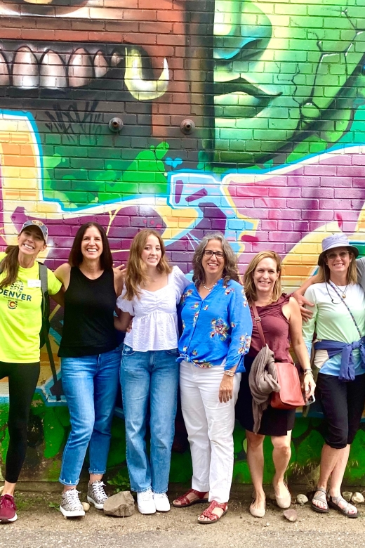 Denver Street Art & Murals Tour + Brewery Visit/Beer Tasting - RiNo collaboration murals: how the guide turns walls into stories