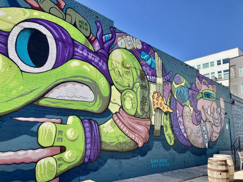 Denver Street Art & Murals Tour + Brewery Visit/Beer Tasting - Pichi Avo! and the optical illusion on Larimer: two photo stops with payoff