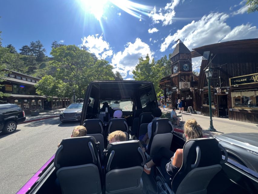 Estes Park: Rocky Mountain National Park Glass-Top Bus Tour - The glass-top van: comfort plus real views above the trees
