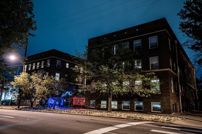 Gaslights, Graves, & Gold: Terrors of Denver Ghost Tour - The English Art Gallery apartment building: elegant look, eerie reputation