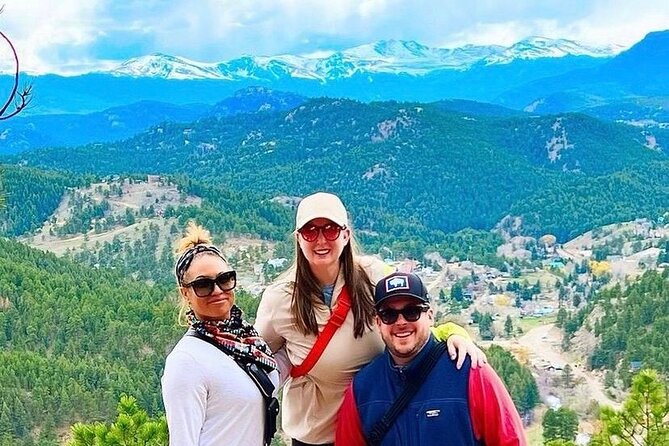 Guided Hiking Tour in Colorado Rocky Mountains View of Mt BlueSky - The drive is part of the show: Meow Wolf, Morrison, and Red Rocks