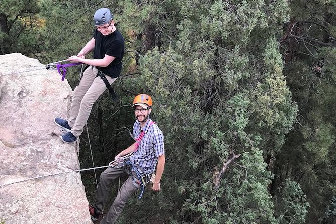 Half Day Rappelling Clinic - The hike to Mount Blue Sky: more than a warm-up walk