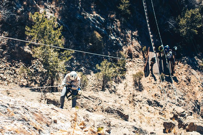 Mount Blue Sky Via Ferrata Climbing Experience in Idaho Springs - Cliffside Course Highlights: Iron Rungs, Free Fall, and Zipline Stops