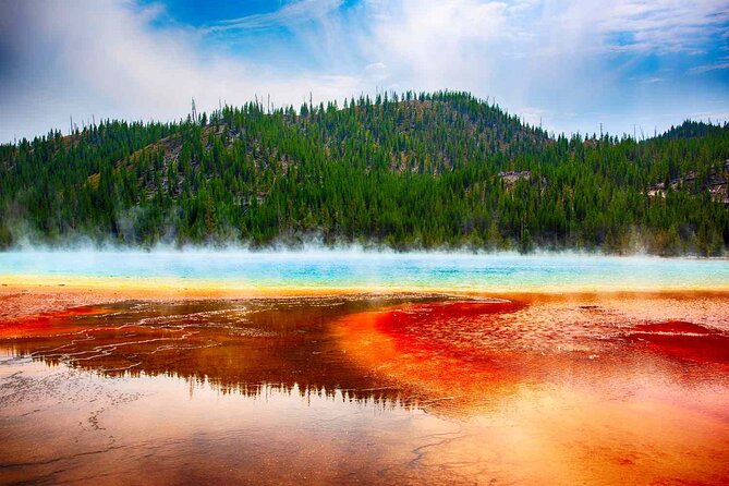 Mt Rushmore Yellowstone & Arches National Parks 7-day Tour - Grand Teton views and Jackson’s Elk Antler Arches before Salt Lake City
