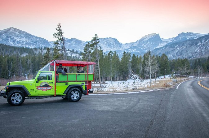 RMNP: Bear Lake Corridor Tour - Stop 1: Rocky Mountain National Park From Estes Park’s Elevation