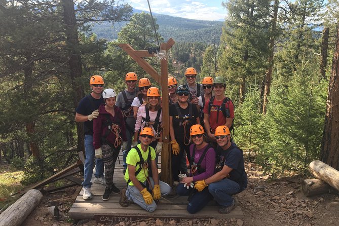 Rocky Mountain 6-Zipline Adventure on CO Longest and Fastest! - The short uphill hike: the part you should not ignore