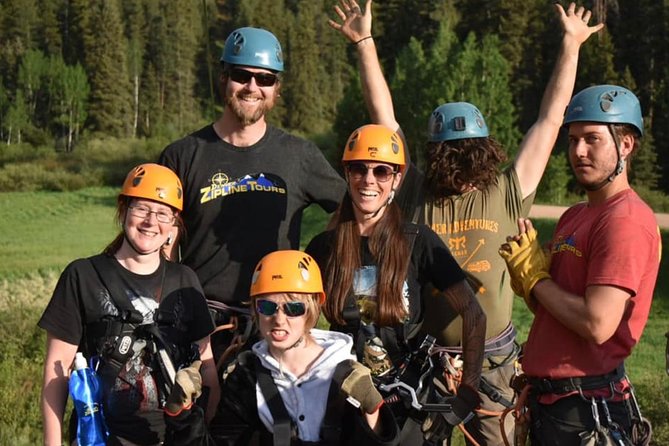 Rocky Mountain 6-Zipline Adventure on CO Longest and Fastest! - Guides matter: a safety-first team that keeps the mood light