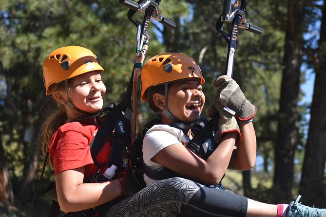 Rocky Mountain 6-Zipline Adventure on CO Longest and Fastest! - The photo and video payoff: HD camera included