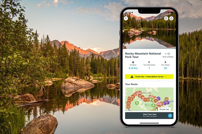 Rocky Mountain National Park Self-Guided Audio Tour - Key highlights you’ll actually use