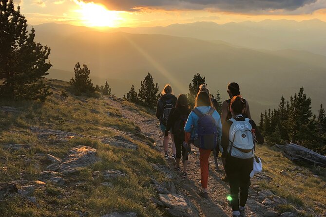 Sunset Hiking Tour in the Rocky Mountains near Denver - Entering the Day at Origin Hotel Red Rocks
