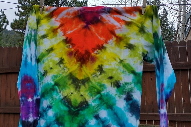 Tie-Dye Art Class in Estes Park - Washout choices: next-day pickup vs at-home instructions