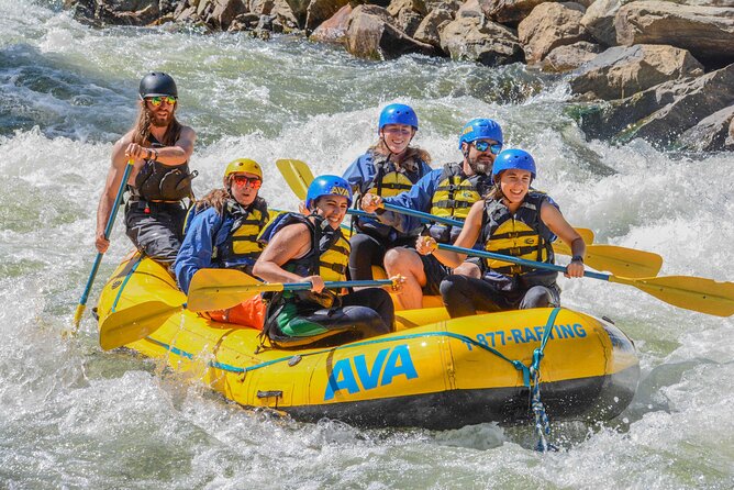 Upper Clear Creek Whitewater Rafting plus Cliffside Zipline from Idaho Springs - Clear Creek Canyon Rafting: Continuous Class IV Rapids