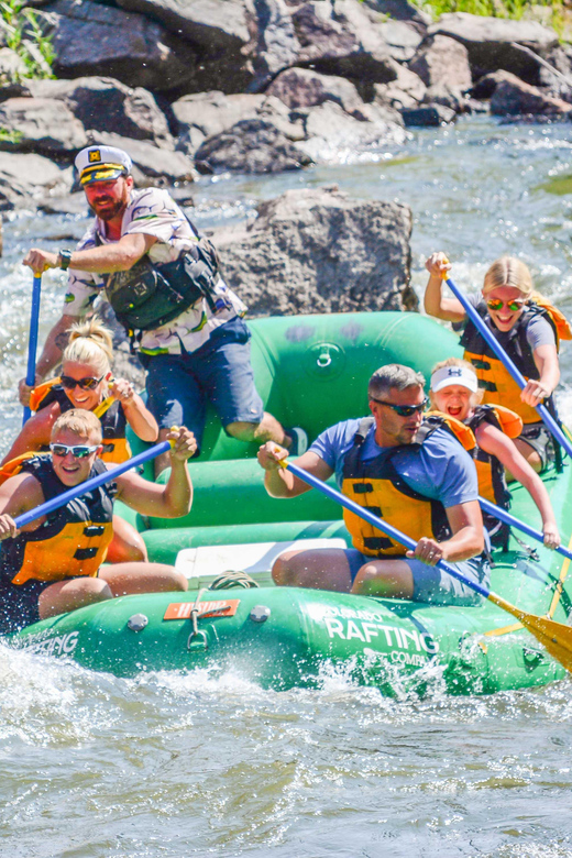 Vail CO: Family-Friendly Colorado River White Water Raft - Rapids level: Class I–II excitement with an occasional Class III moment
