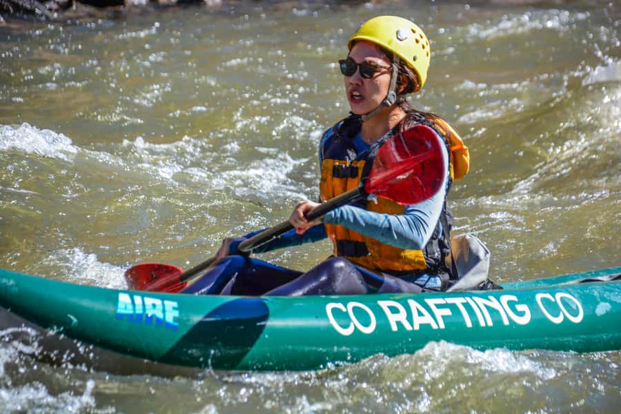 Vail CO: Kayak the Gorgeous Colorado River - guided 1/2 day - The scenic drive: trading I-70 speed for mountain views