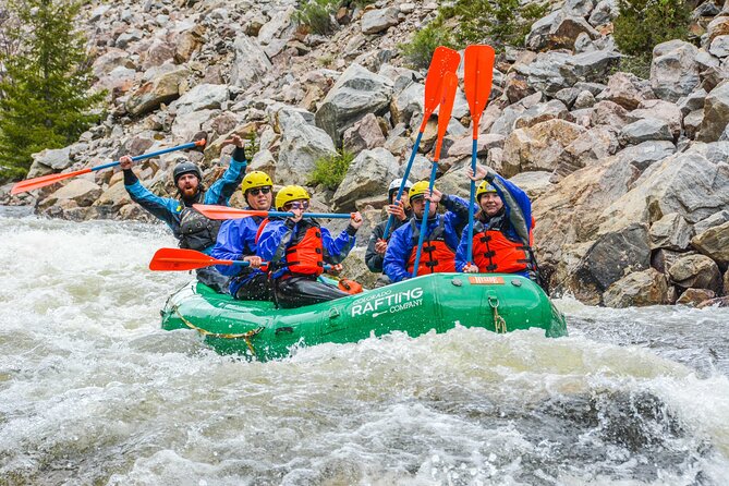 Whitewater Raft Clear Creek - Intermediate Cannonball Run - Where you start and how the 3 hours usually feel